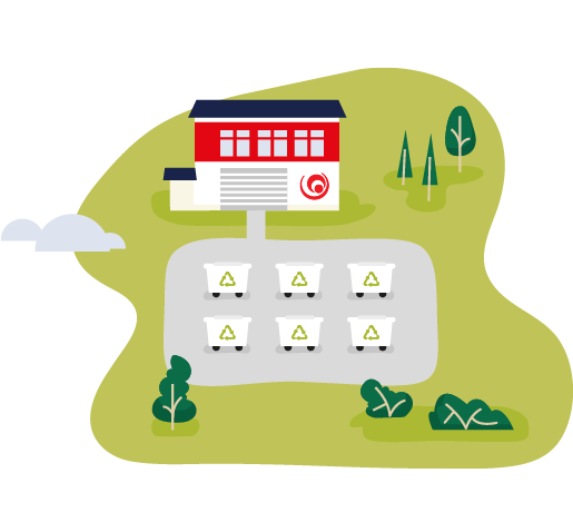 Lesezirkel Grafik Recycling Zeitschriften