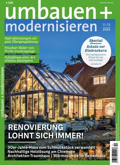 Umbau und modernisieren Zeitschriften Abo Cover