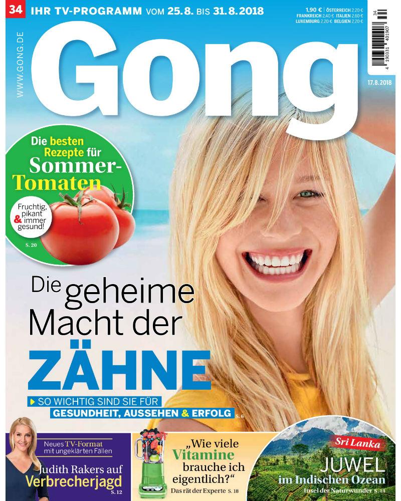 Gong Zeitschriften Abo Cover
