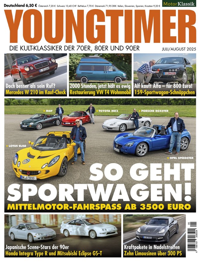 Youngtimer Zeitschriften Abo Cover